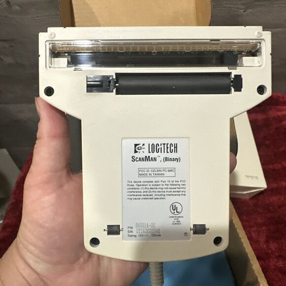 Windows Word Perfect Presentations Version 2.0 With Logitech Scanman Scanner - Picture 7 of 10